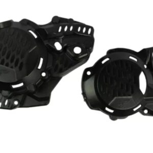 PROTETOR DE TAMPAS LATERAIS DO MOTOR AMX  KTM 2T 2017 ... ( 000888 )