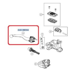 MANETE DE FREIO DIANTEIRO GASGAS EC250-300-250F-350F 2021-2022