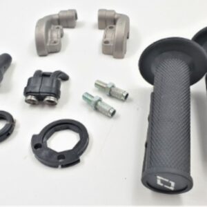 ACELERADOR MXF/KTM/GASGAS COMPLETO COM PUNHO E LOC ON  ( 001176 )