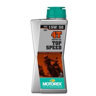 ÓLEO MOTOREX TOP SPEED 4t 15w50 100% SINTÉTICO (001470)