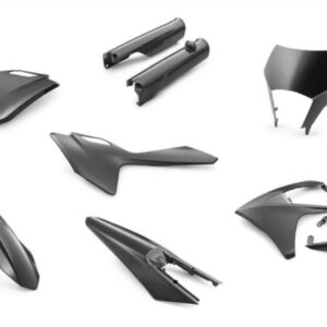 KIT PLASTICO PRETO GASGAS 2024 ( 00010000397K )
