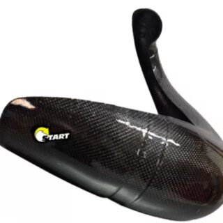 PROTETOR DE ESCAPE KTM 2T 24 CARBON START RACING ( 002061 )