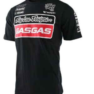 CAMISETA GASGAS TROY LEE CASUAL PRETA, TAMANHO: M ( 3GG220050903 )