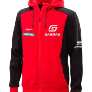 MOLETOM COM ZÍPER RÉPLICA DA EQUIPE OFICIAL GASGAS, TAMANHO: G ( 3GG210078304 )