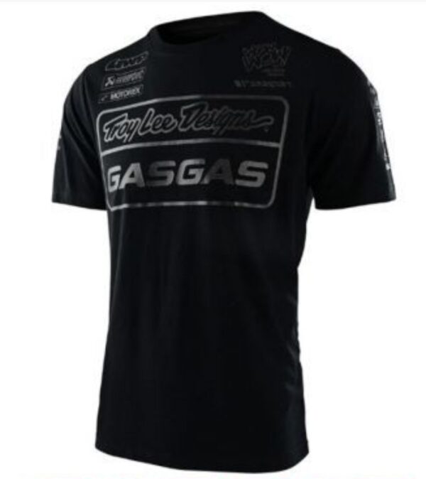 CAMISETA GASGAS TROY LEE CASUAL PRETA TAMANHO: M ( 3GG230051103 )