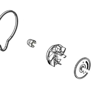 KIT REPARO DA BOMBA DAGUA GASGAS EC250F/350F EX250F/350F MC250F/350F 2024/2025 ( A46035055015 )