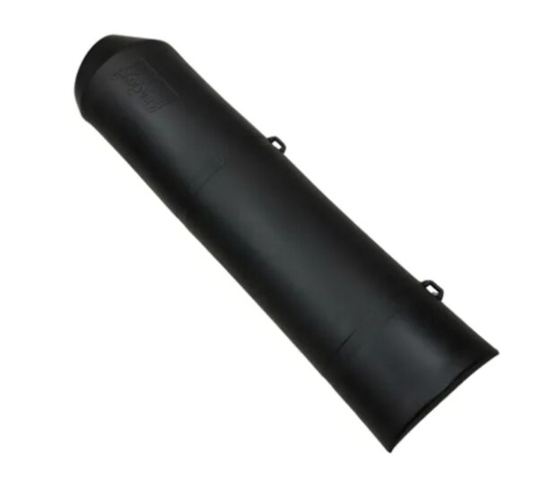 PROTETOR ESCAPAMENTO BETA 2T  PRETO 2020 A 2024 ( 002376 ) - Imagem 2