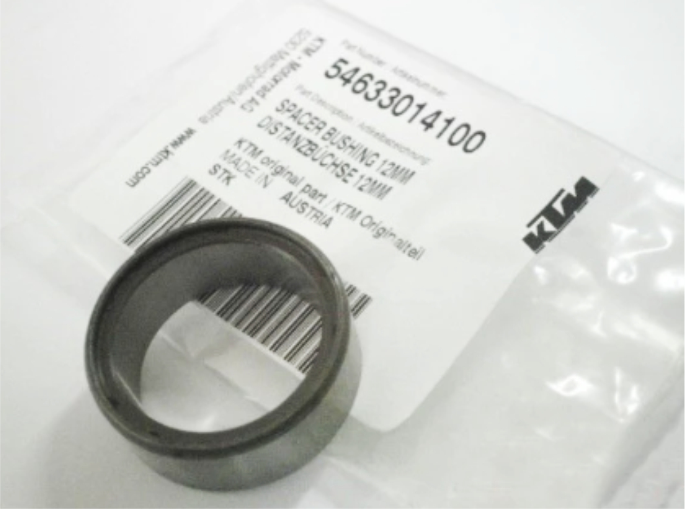 BUCHA ESPAÇADORA 12MM EIXO PINHAO KTM ( 54633014100 )