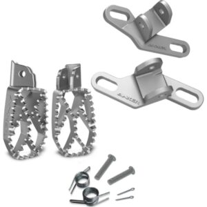 PEDALEIRA CRF 250F ANKER COM SUPORTE-PINO-MOLA INOX ( 002445 )