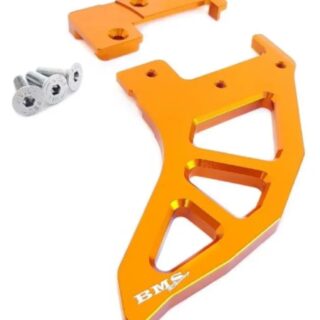 PROTETOR DISCO TRASEIRO  BMS NG ALUMÍNIO COR LARANJA ( 002541 )